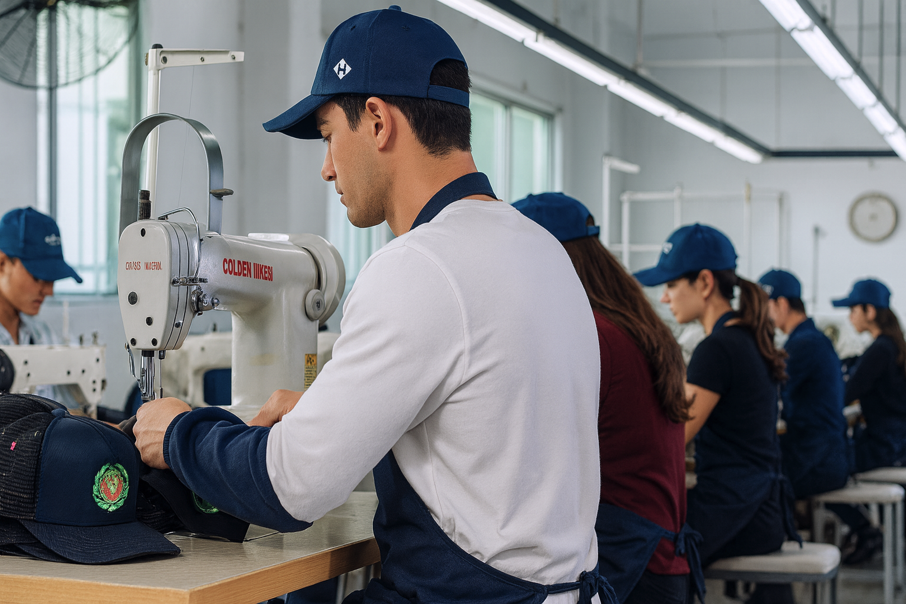 Person working on laptop